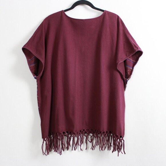 Penningtons Embroidered Poncho Top - Picture 16 of 16